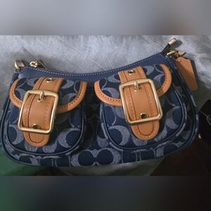 Ashton Bag In Signature Denim